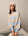 Multi-Colour Boatneck Pullover